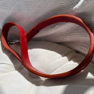 handmade leather dog leash
