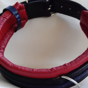 Thin Blue Line , dog collar handmade