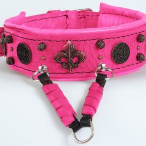 Pink dog collar