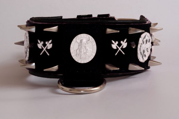 viking dog collar