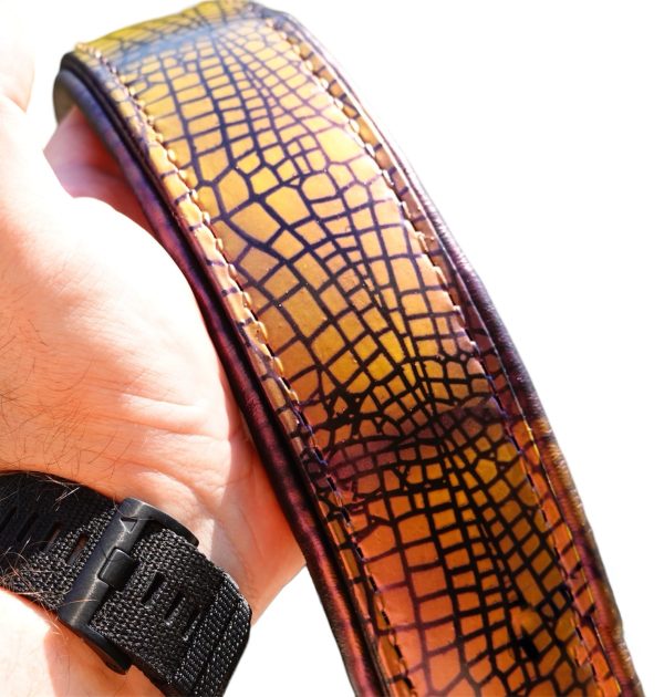 reptile skin dog collar