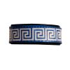 greek key dog collar