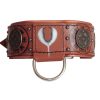 Valkyrie Angel of Death Wings Leather Dog Collar