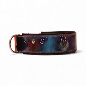 american flag dog collar