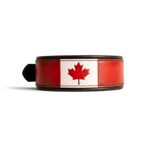 canada flag dog collar